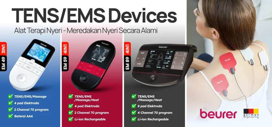 Beurer TENS/EMS alat pijat elektrik