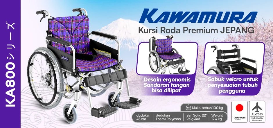 kawamura ka800 kursi roda jepang