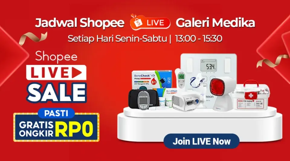 shopee live galeri medika