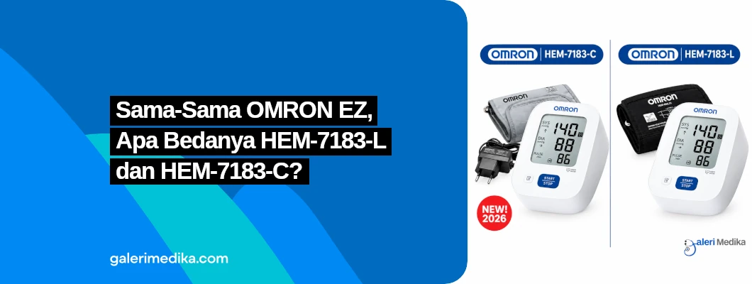 Sama-Sama OMRON EZ, Apa Bedanya HEM-7183-L dan HEM-7183-C? Sama-Sama OMRON EZ, Apa Bedanya HEM-7183-L dan HEM-7183-C?