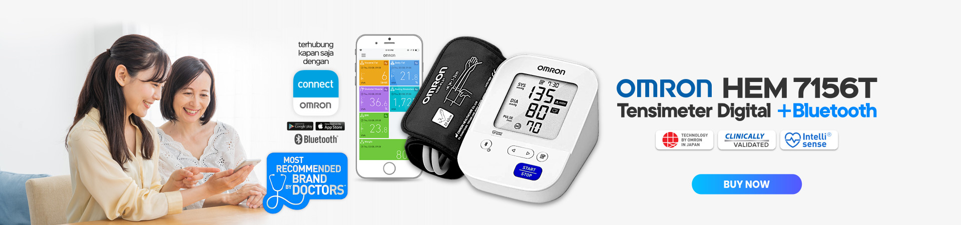 Omron HEM 7156T Bluetooth