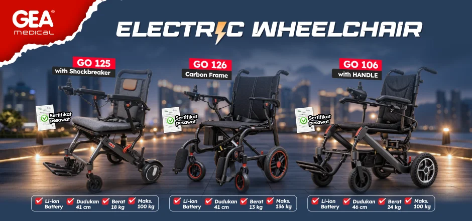 Kursi roda elektrik GEA
