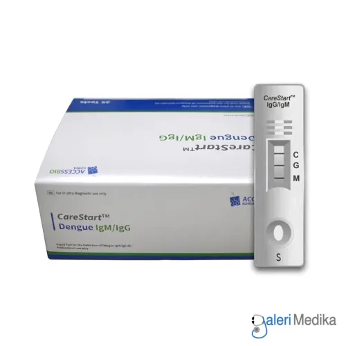CareStart Alat Tes Demam Berdarah Dengue IgM/IgG Box Isi 25 pcs CareStart Alat Tes Demam Berdarah Dengue IgM/IgG Box Isi 25 pcs