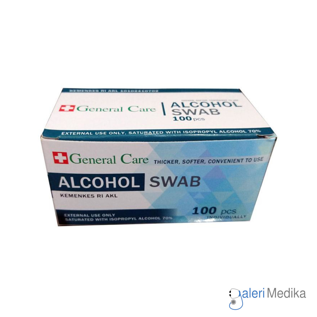 Alcohol Swab General Care Isi 100 pcs