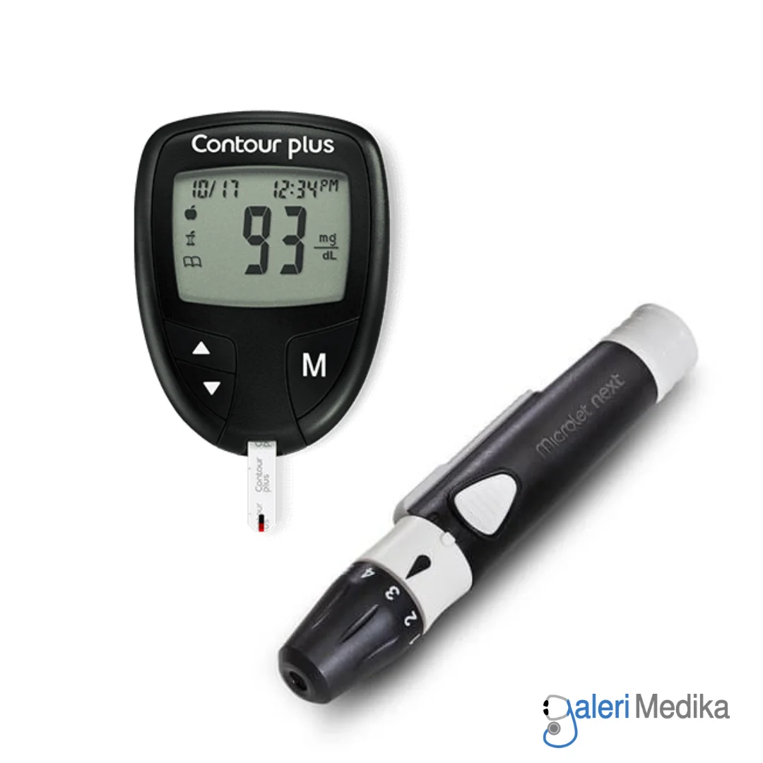 CONTOUR PLUS Alat Cek Gula Darah - No Coding Blood Glucose Meter