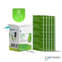 ELVASENSE 3in1 Strip UA ASAM URAT Kemasan HIGENIS Isi 25 pcs ELVASENSE 3in1 Strip UA ASAM URAT Kemasan HIGENIS Isi 25 pcs