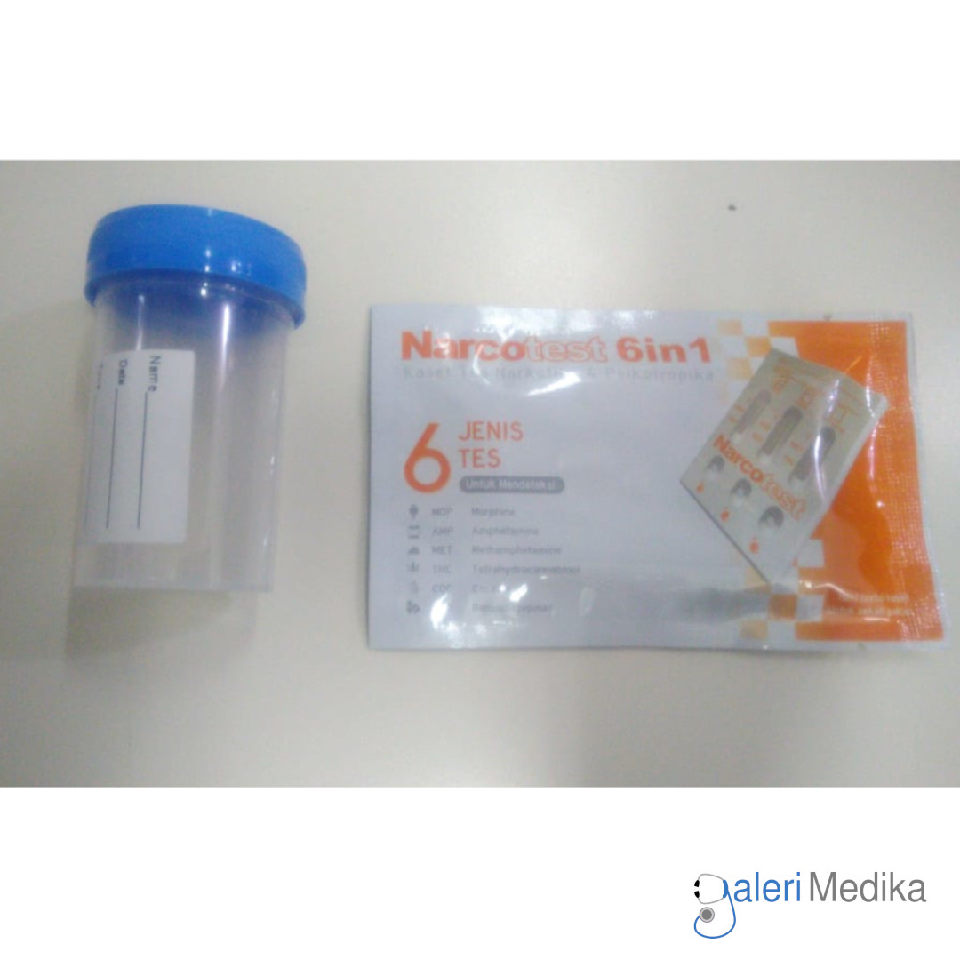 Narcotest 6in1 Alat Uji Tes Narkotika dan Psikotropika Narcotest 6in1 Alat Uji Tes Narkotika dan Psikotropika