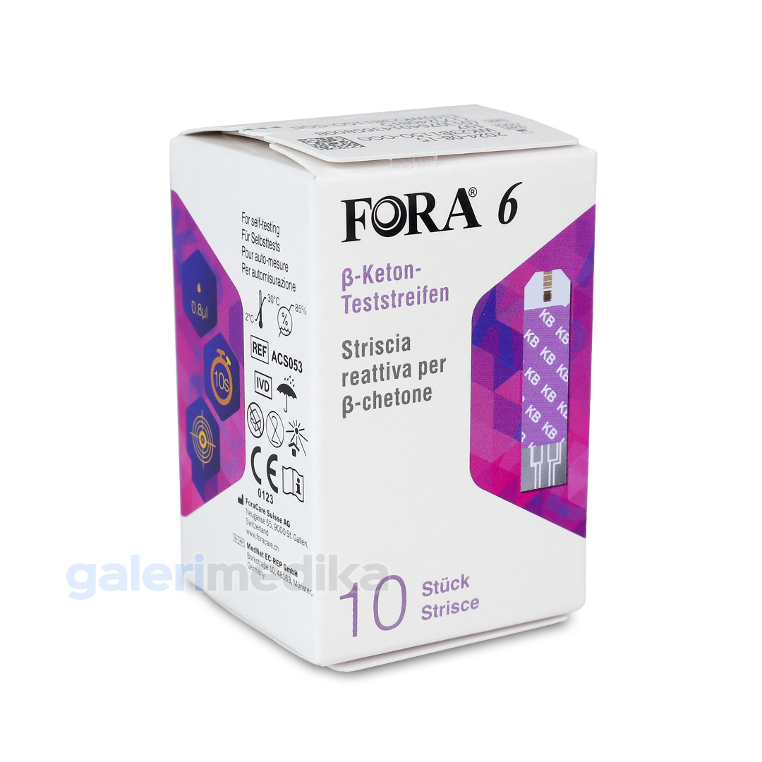 FORA 6 Plus 6in1 Strip Keton Isi 10 pcs