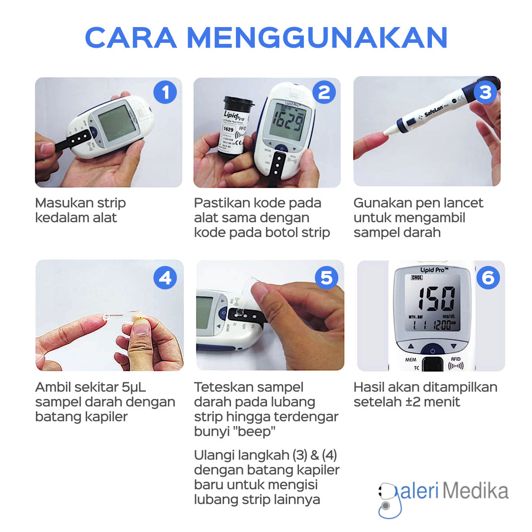 Lipid Pro Meter Alat Ukur Profil Lipid