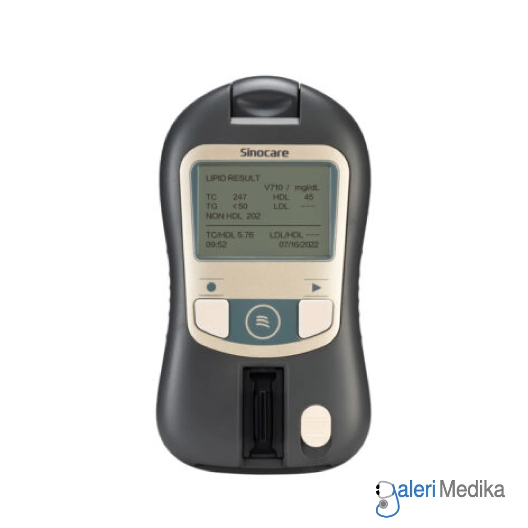 Sinocare Alat Ukur Cek Lipid + Gula Darah PalmLab SLX-120 - Alat Saja Sinocare Alat Ukur Cek Lipid + Gula Darah PalmLab SLX-120 - Alat Saja