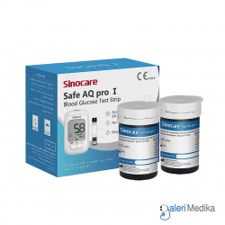 Strip Gula Darah Sinocare Safe AQ Pro I Isi 50 pcs Strip Gula Darah Sinocare Safe AQ Pro I Isi 50 pcs