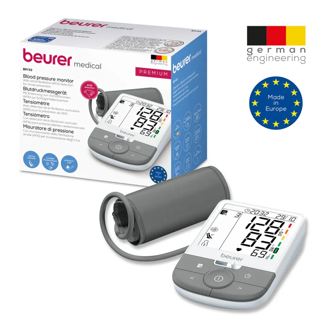 Tensimeter Digital Beurer BM53 + AFIB Detection Dual User & XL Display