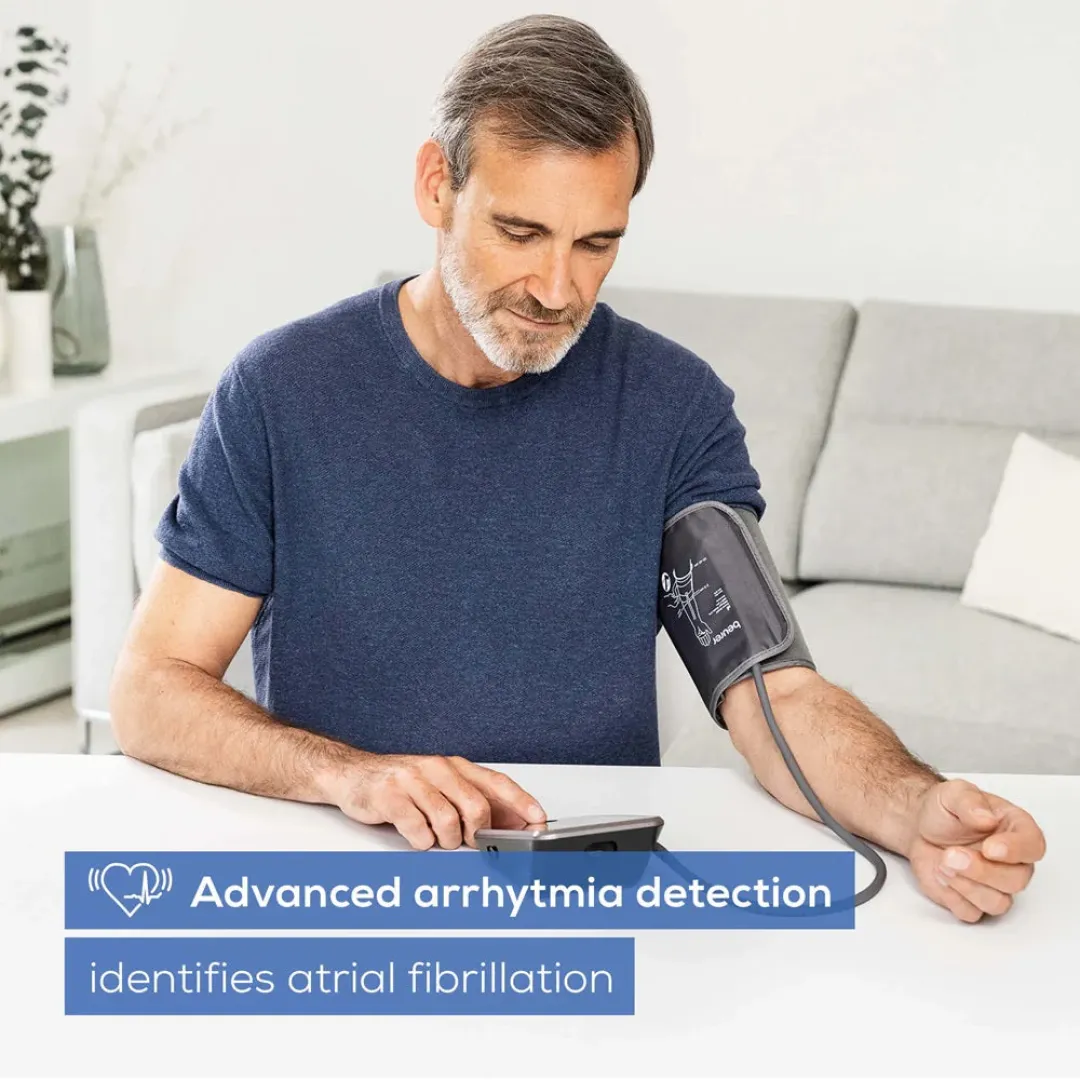 Tensimeter Digital Beurer BM64 PREMIUM + AFIB Detection XL Display & Bluetooth
