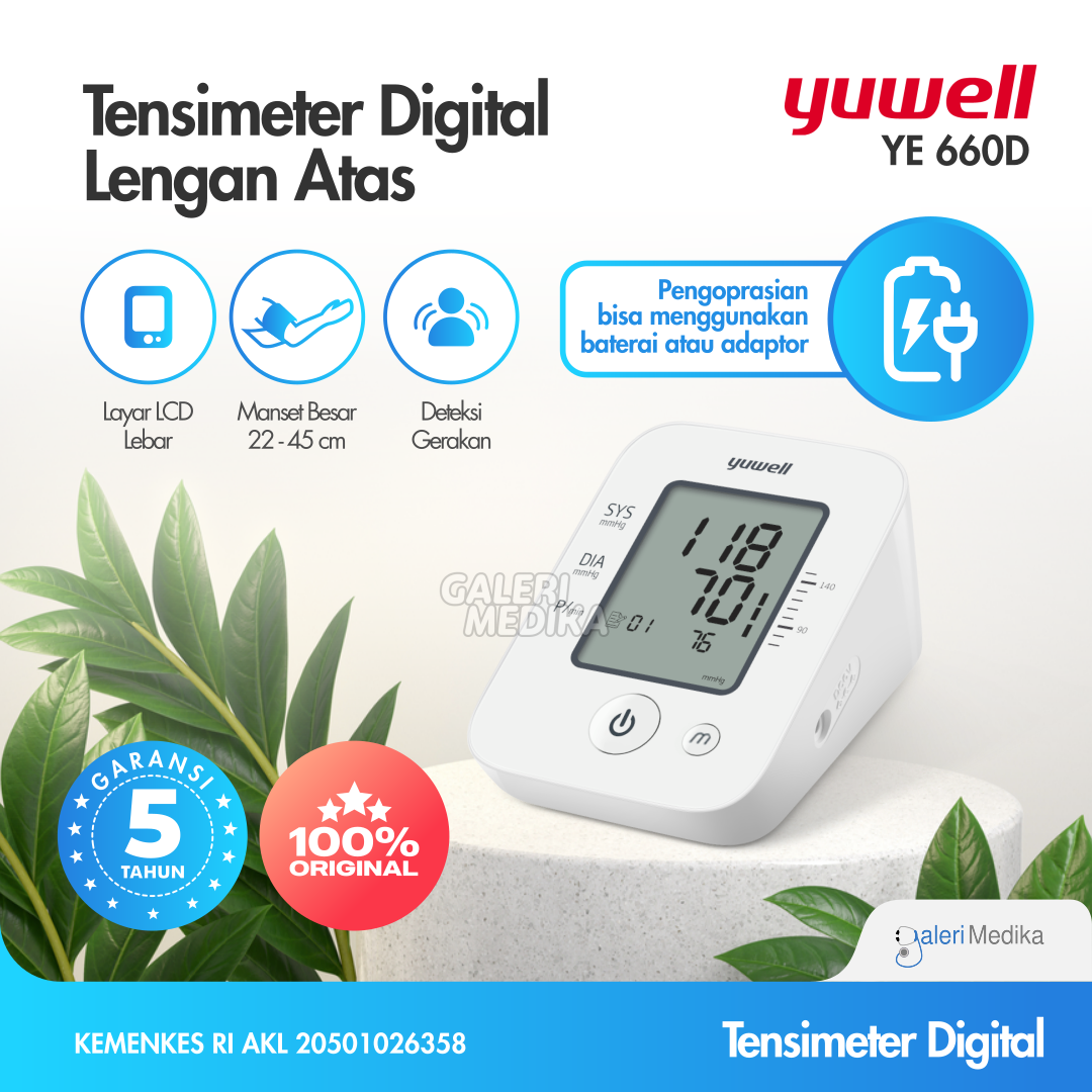 Tensimeter Digital Yuwell YE660D