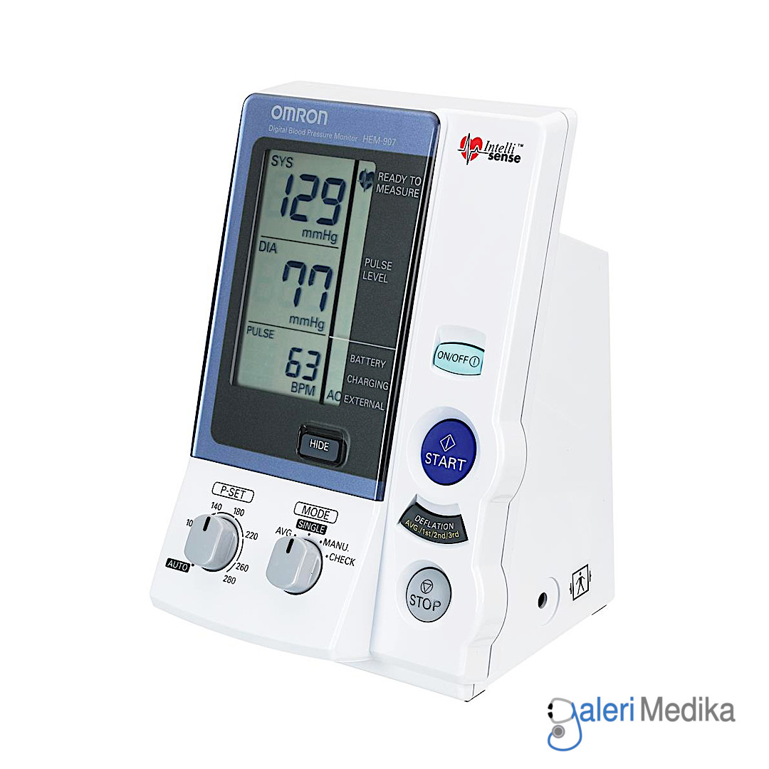 Omron HEM-907 Tensimeter Profesional Medis Dual Mode