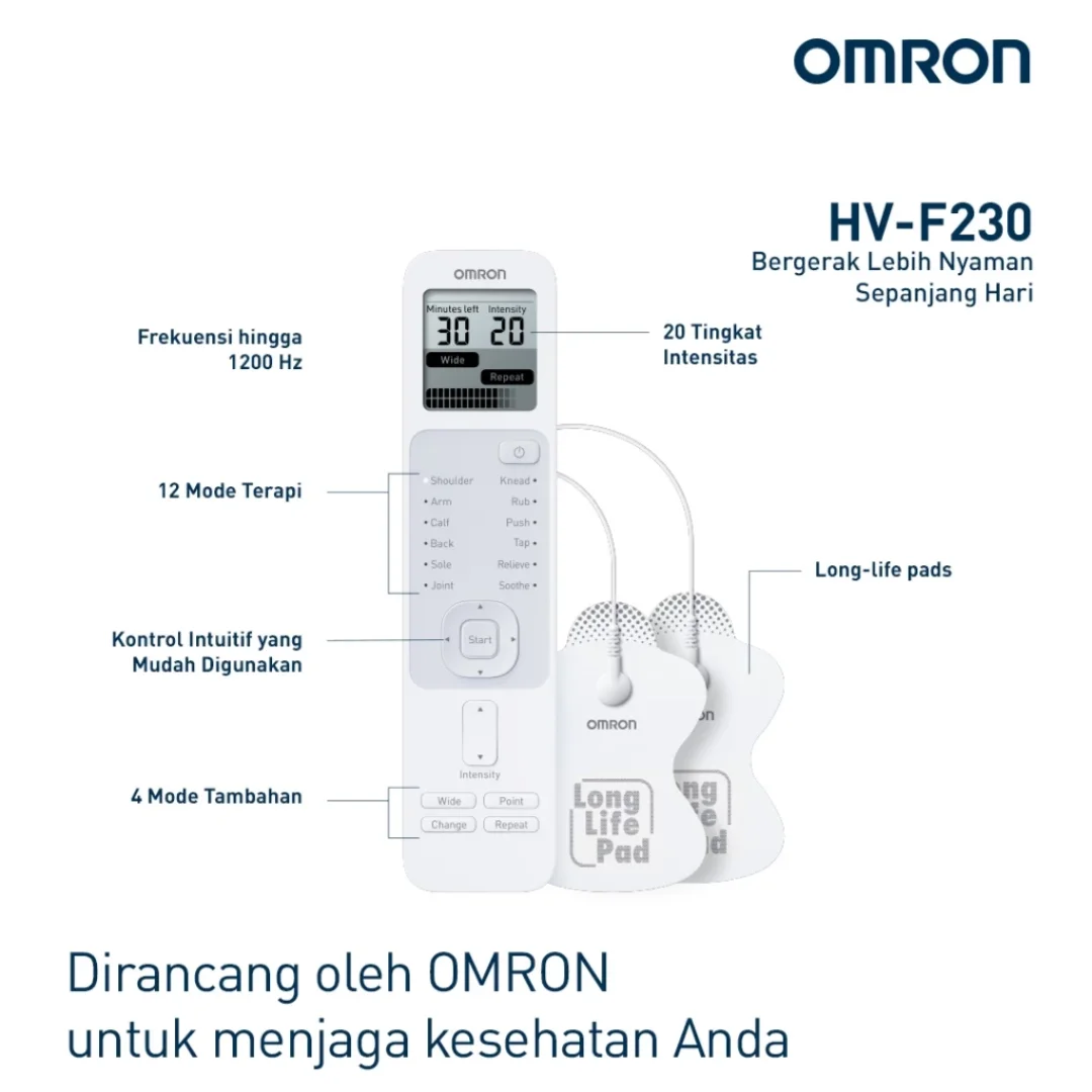 Alat Pijat TENS OMRON HV-F230 Sport Massager MADE IN JAPAN