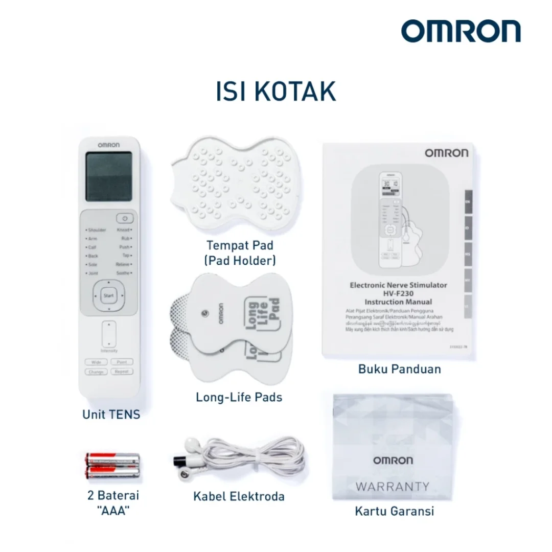 Alat Pijat TENS OMRON HV-F230 Sport Massager MADE IN JAPAN