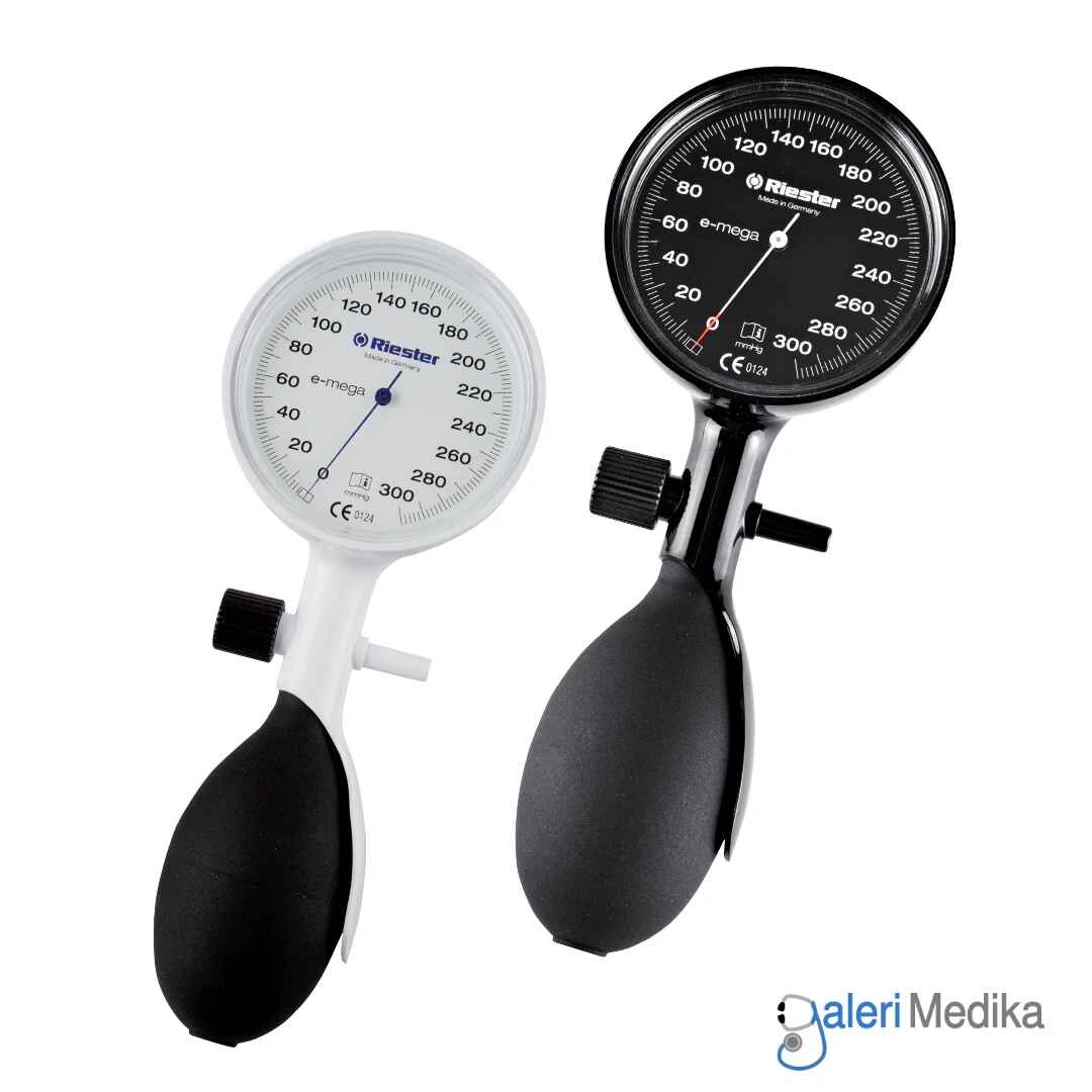 Tensimeter Manual Riester e-mega Palm Aneroid Sphygmomanometer