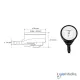 Tensimeter Manual Riester Exacta Aneroid Sphygmomanometer