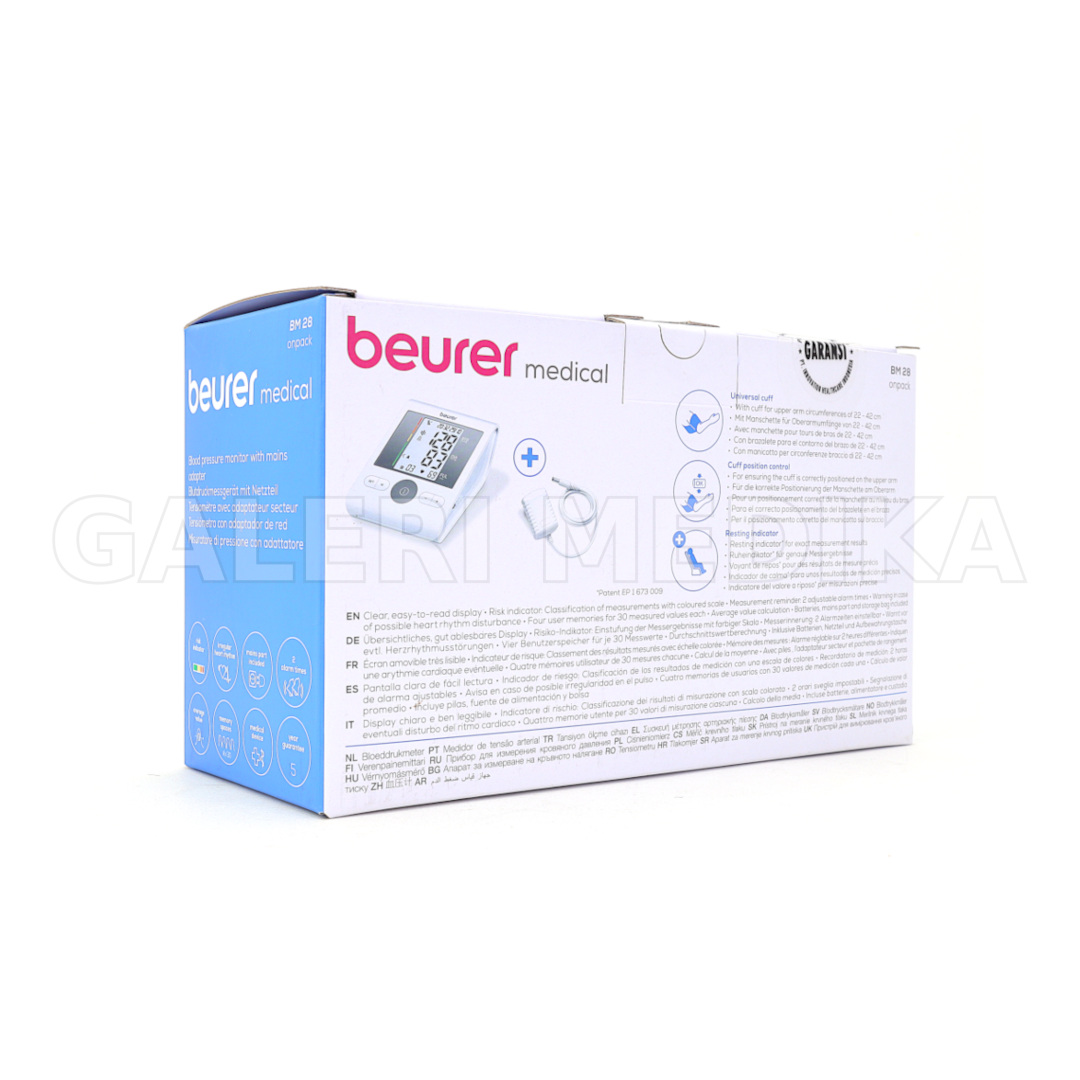 Beurer BM28 - Tensimeter Digital Lengan + Adaptor