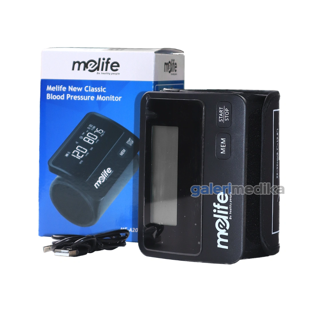 melife Tensimeter Digital Lengan Atas Tubeless Design + Voice Assist ME-A201