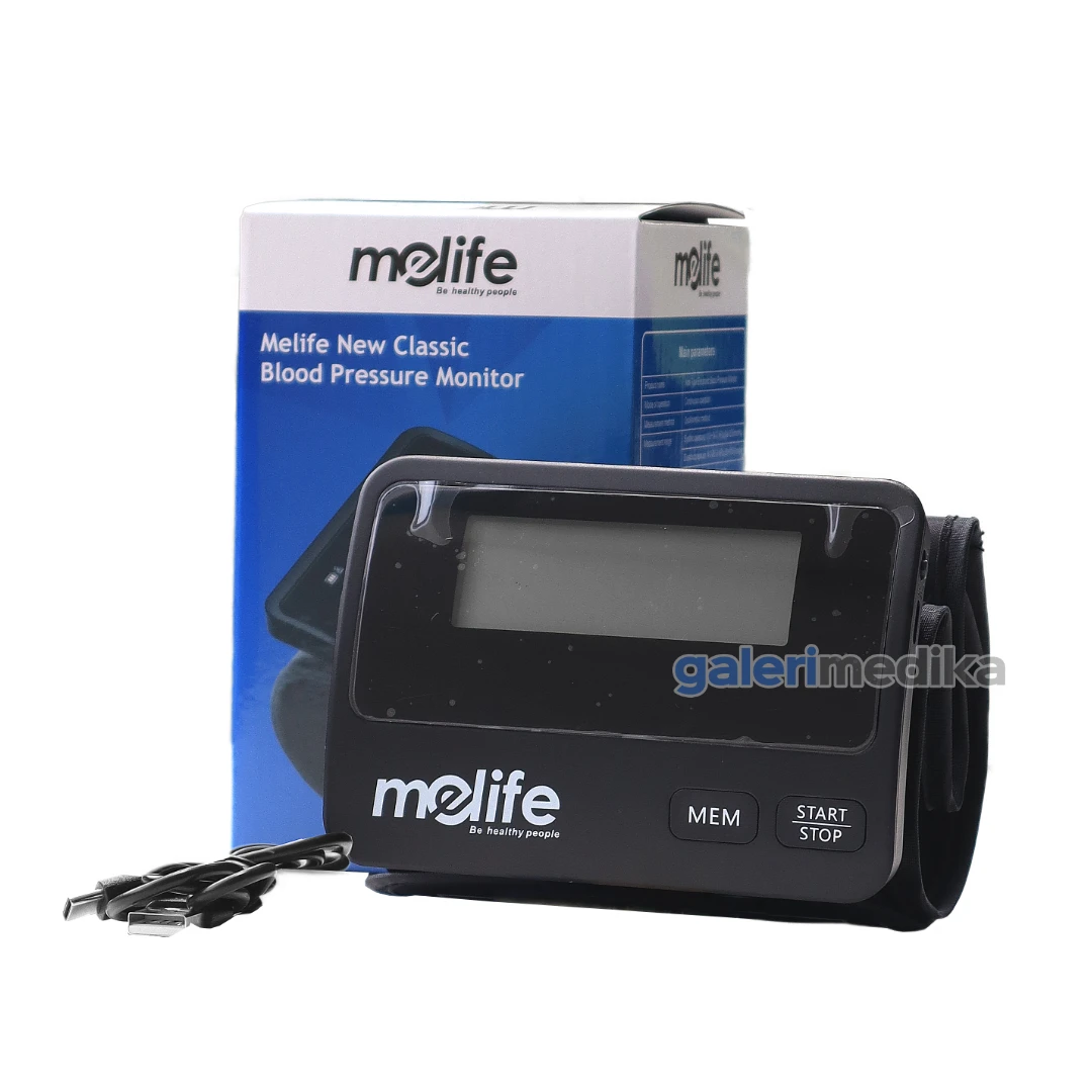 melife Tensimeter Digital Lengan Atas Tubeless Design + Voice Assist ME-A201