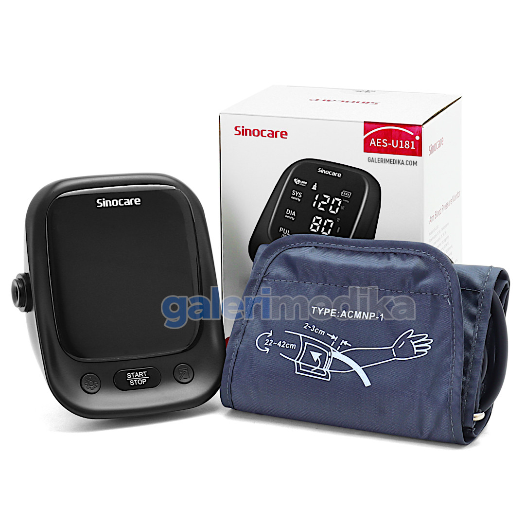 Sinocare AES-U181 Tensimeter Digital dengan Suara