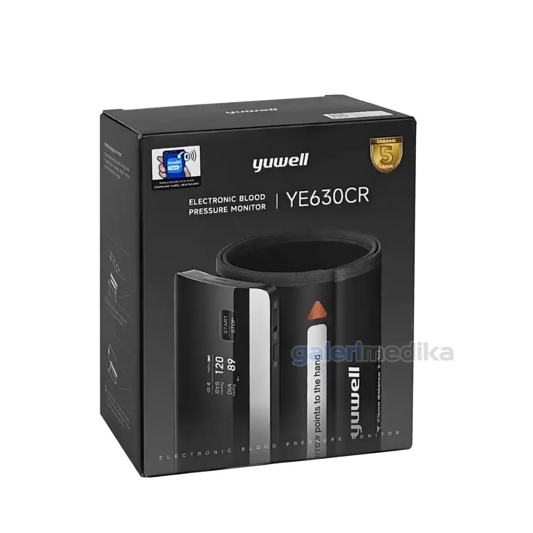 Yuwell YE630CR Tensimeter Digital Bluetooth + Voice Assist & Baterai Lithium