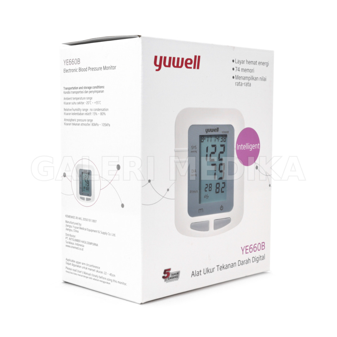 Tensimeter Digital Yuwell YE660B - Alat Ukur Tekanan Darah