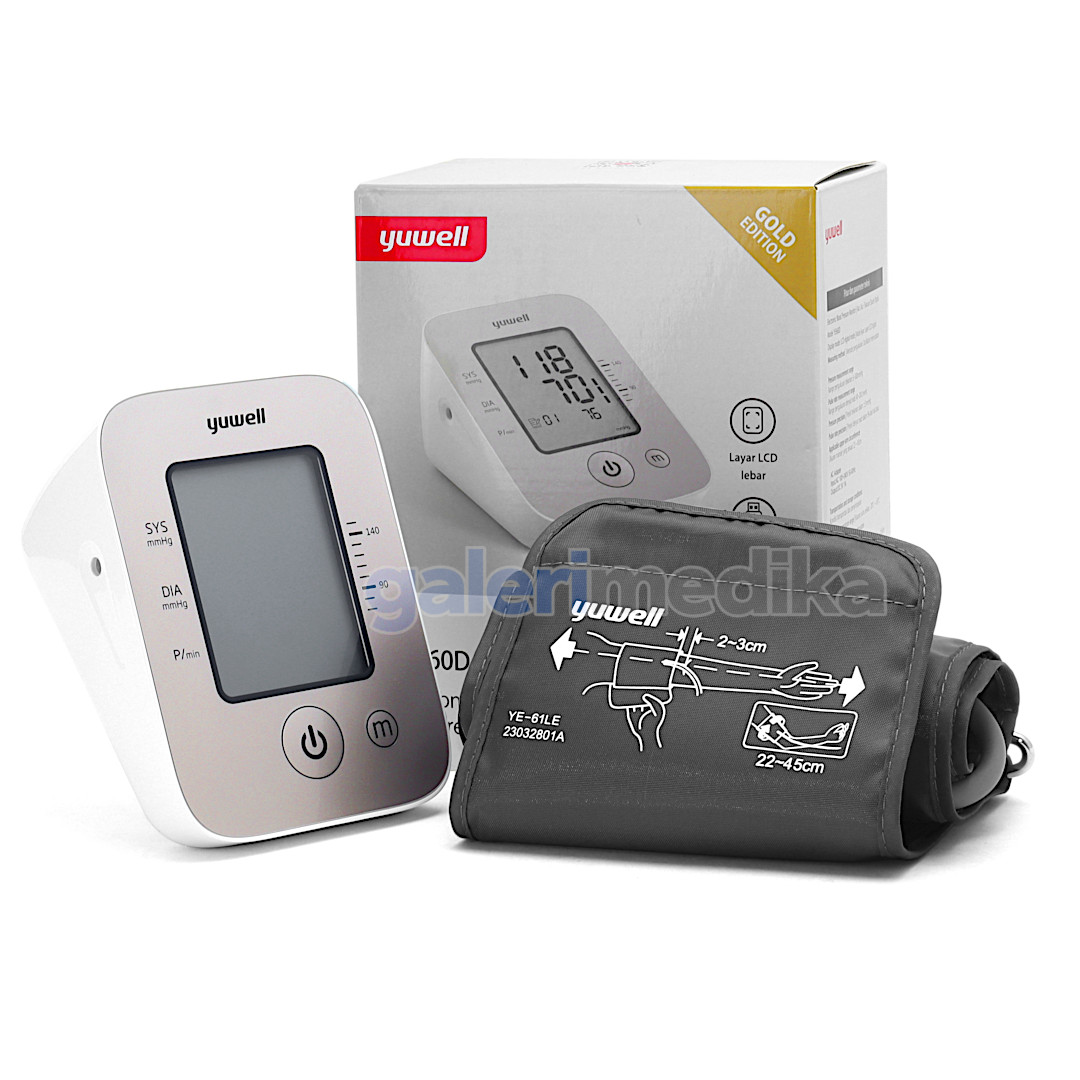 Tensimeter Digital Yuwell YE660D Gold