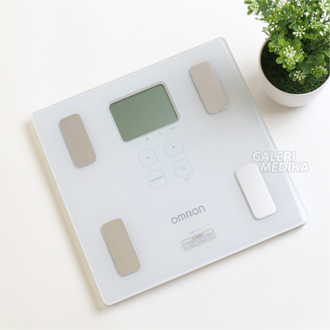 Timbangan Lemak Omron HBF-214 Body Composition Scale