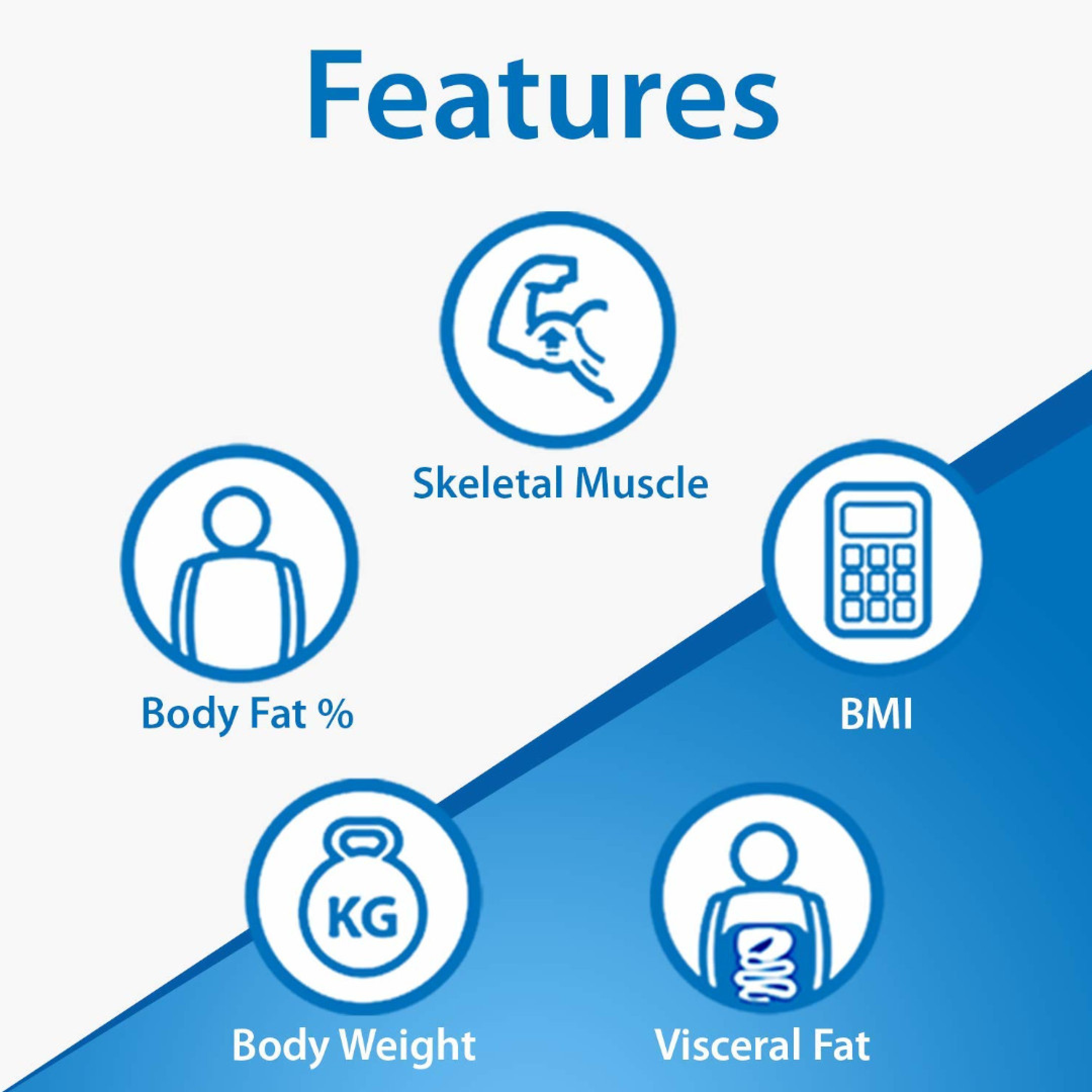 Omron HBF-516B Full-Body Sensor Body Composition Monitor And Scale - View #5