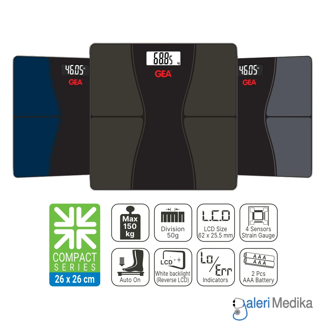 Timbangan Badan Digital GEA GS 5671 Ultra Thin + LCD Backlight Timbangan Badan Digital GEA GS 5671 Ultra Thin + LCD Backlight