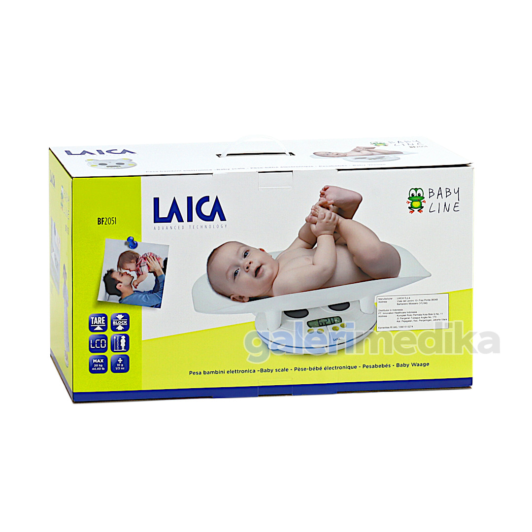 Timbangan Bayi Digital Laica BF2051 + Pengukur Tinggi Badan