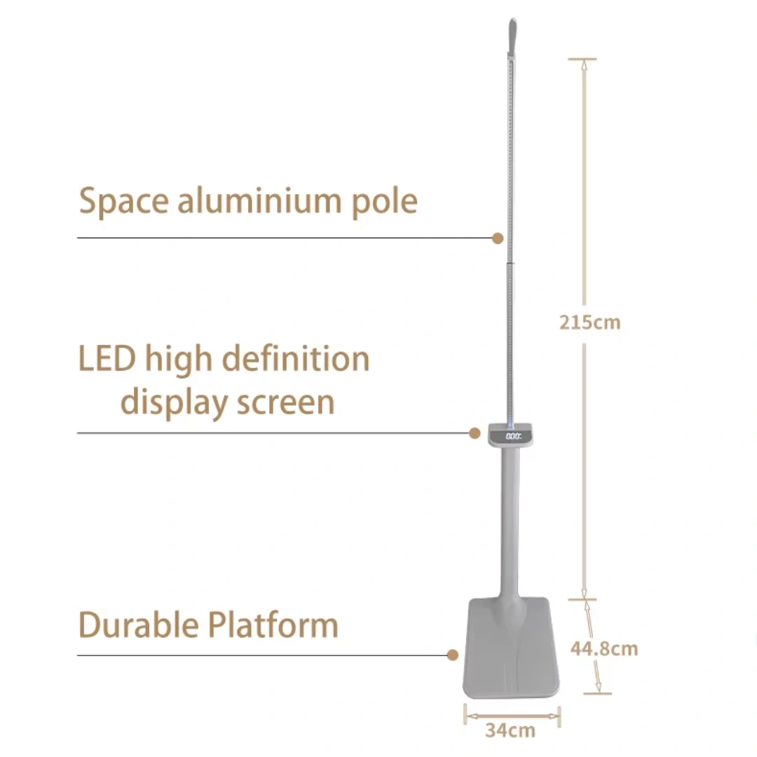 Stadiometer Manual OneHealth OH-01J + Timbangan Digital
