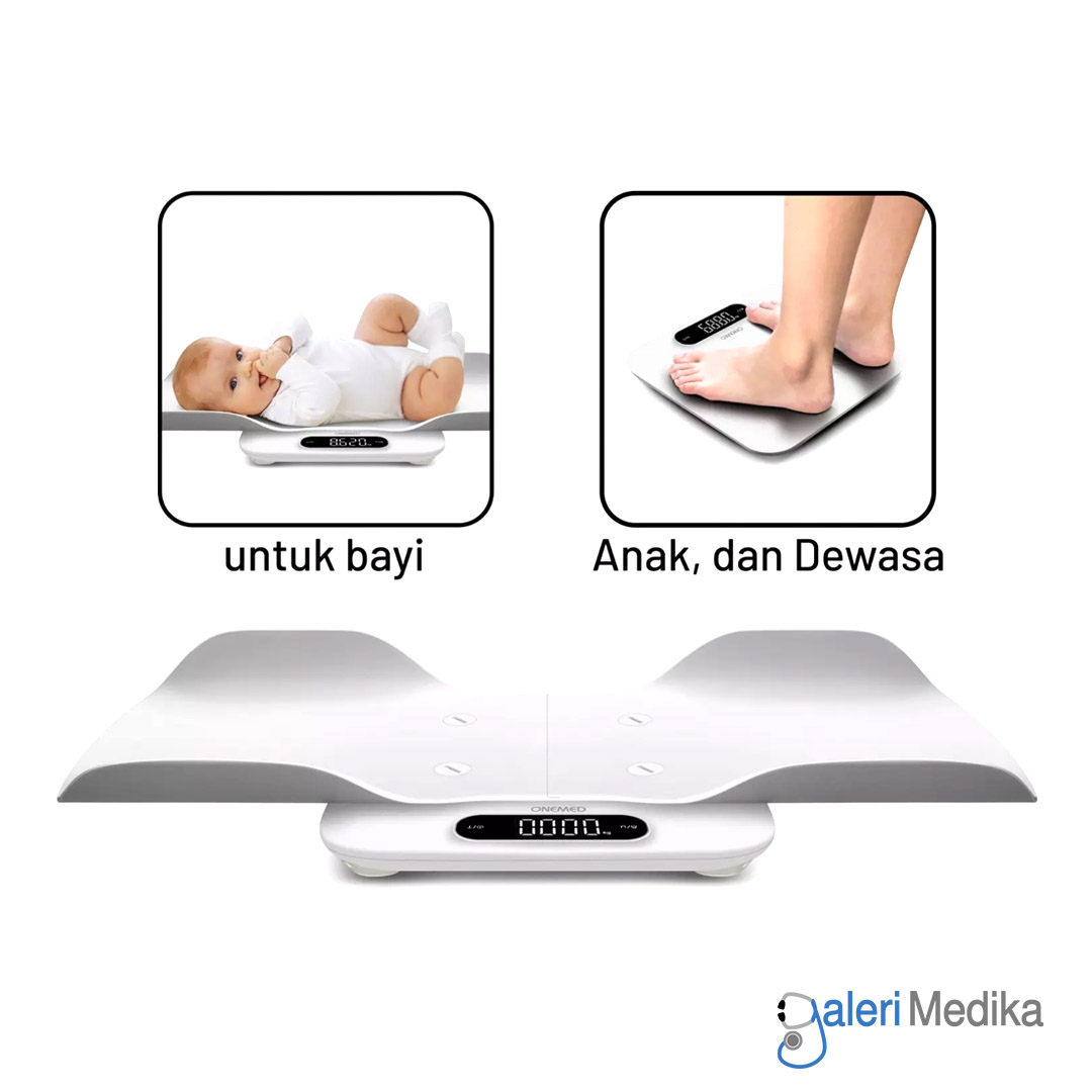 Timbangan Bayi Digital 3in1 Onemed 725 Multifungsi