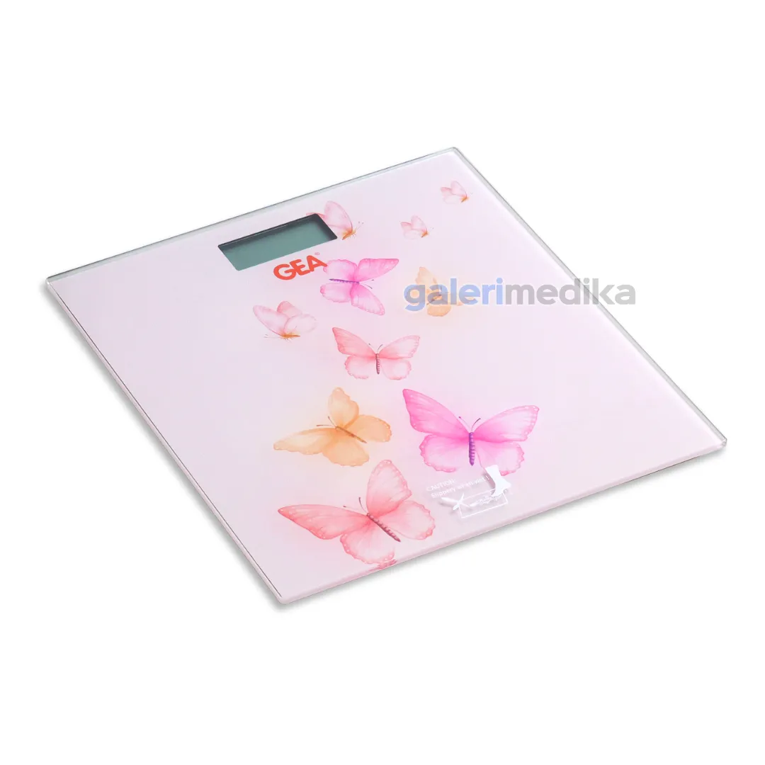 GEA Timbangan Badan Digital with LCD Tempered Glass Digital Personal Scale GS1620