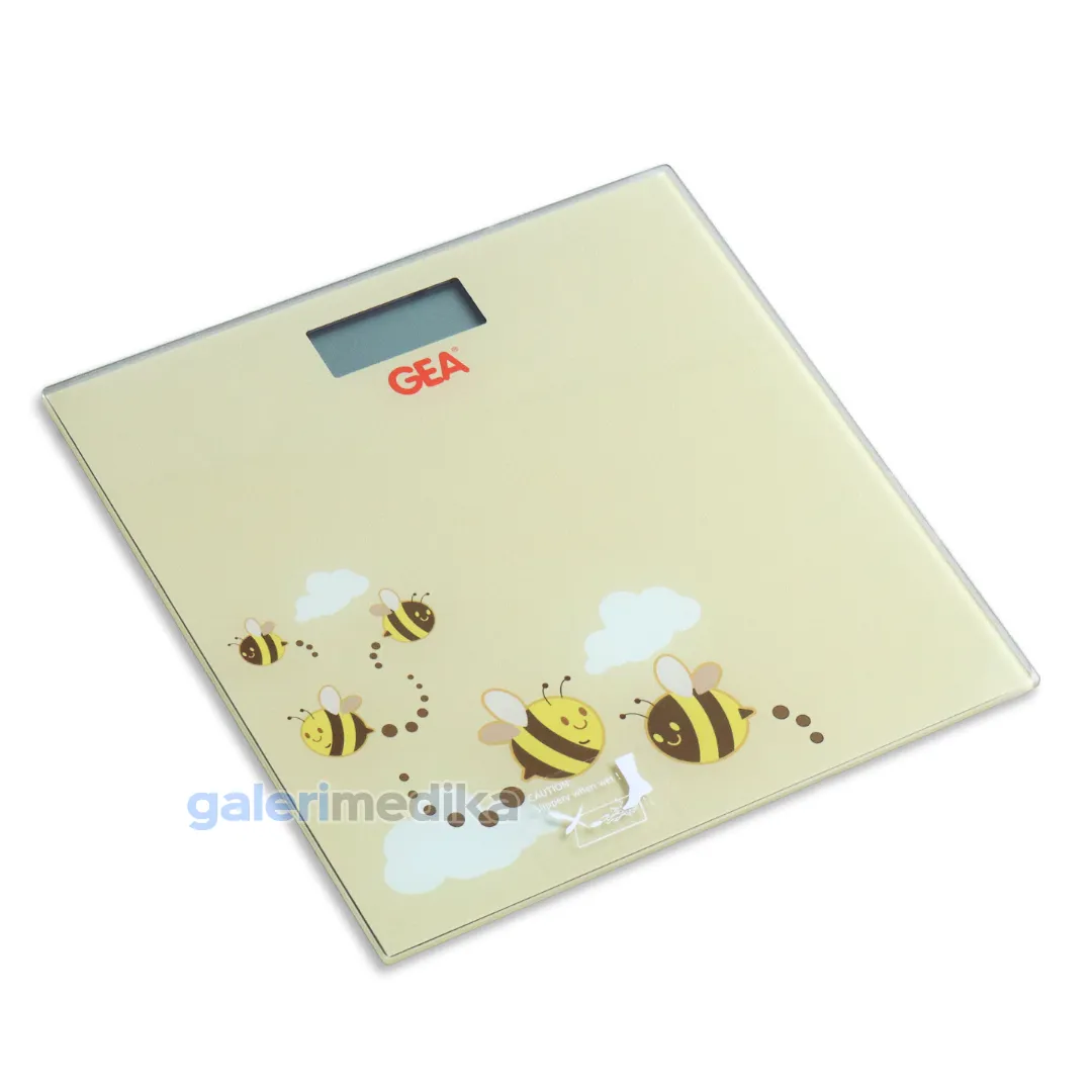 GEA Timbangan Badan Digital with LCD Tempered Glass Digital Personal Scale GS1620