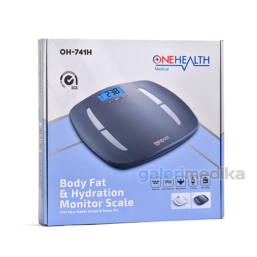 Timbangan Kadar Lemak OneHealth OH-741H Body Fat Monitor