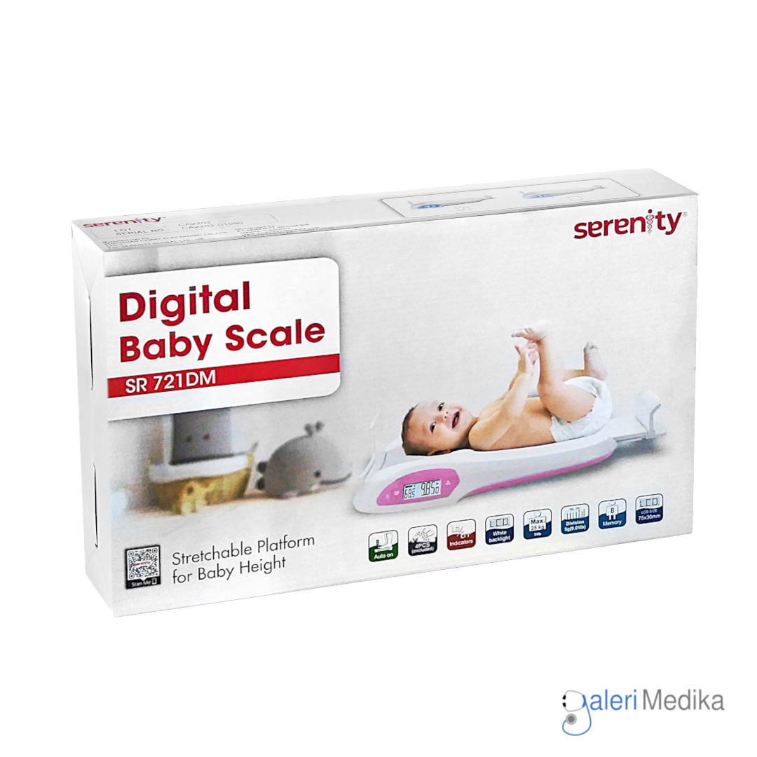 Timbangan Bayi Digital Serenity SR 721DM