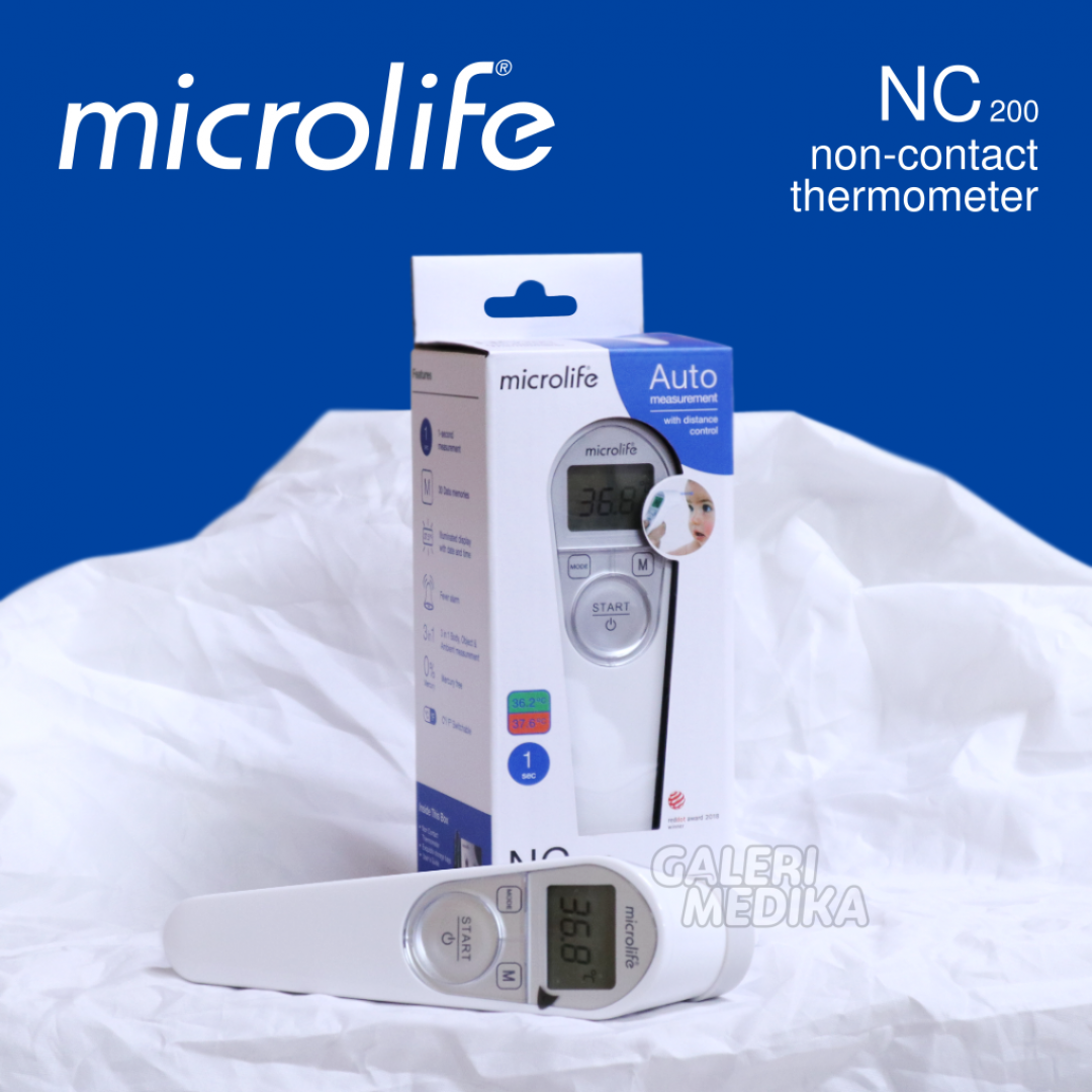 Microlife NC 200 Termometer Non Kontak Multifungsi