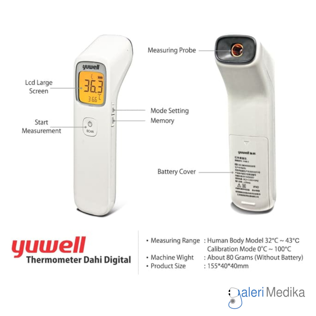 Yuwell YHW - 1 Infrared Thermometer Non-contact