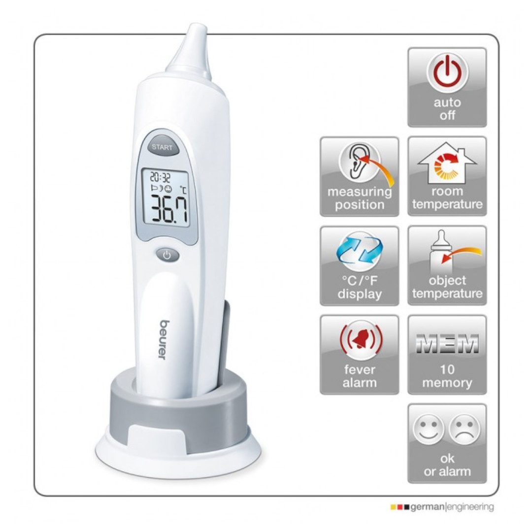 Termometer Telinga Beurer FT 58 (dengan Probe Cover)