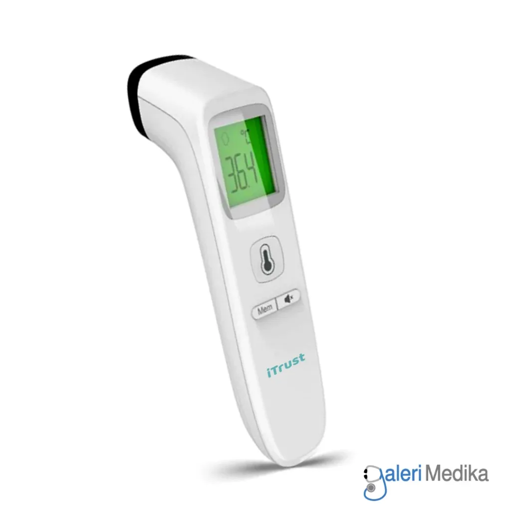 iTrust Termometer Digital Infrared Dual Mode LCD Display Fever Alarm FC ...