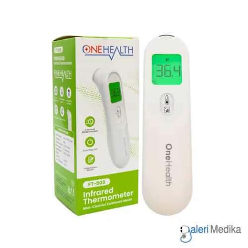 Termometer Infrared OneHealth FT-808 Non-Kontak LCD Backlight