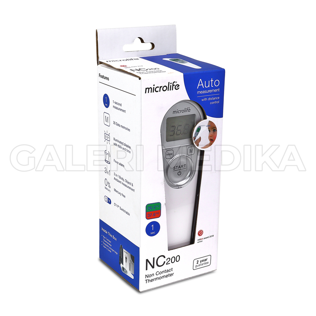 Microlife NC 200 Termometer Non Kontak Multifungsi