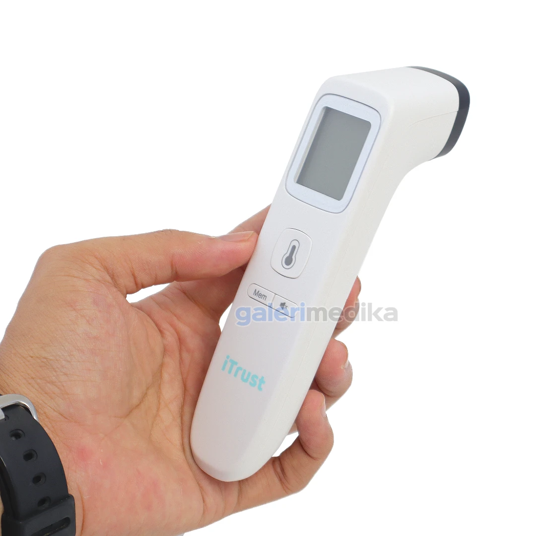 iTrust Termometer Digital Infrared Dual Mode LCD Display Fever Alarm FC-IR202 iTrust Termometer Digital Infrared Dual Mode LCD Display Fever Alarm FC-IR202