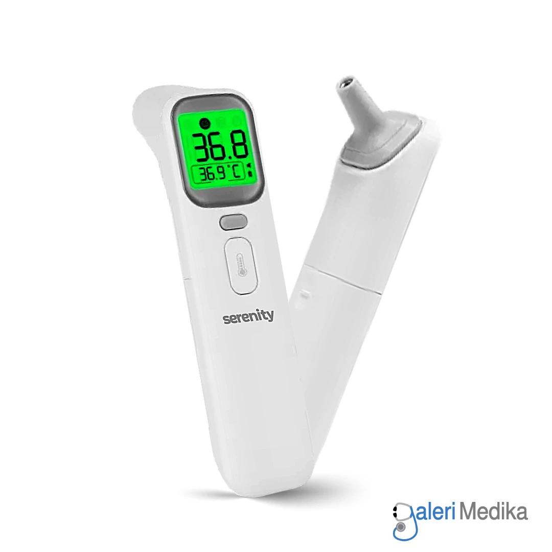 Termometer Digital Telinga Serenity TD-620 Color Display & Magnetic Probe Cover