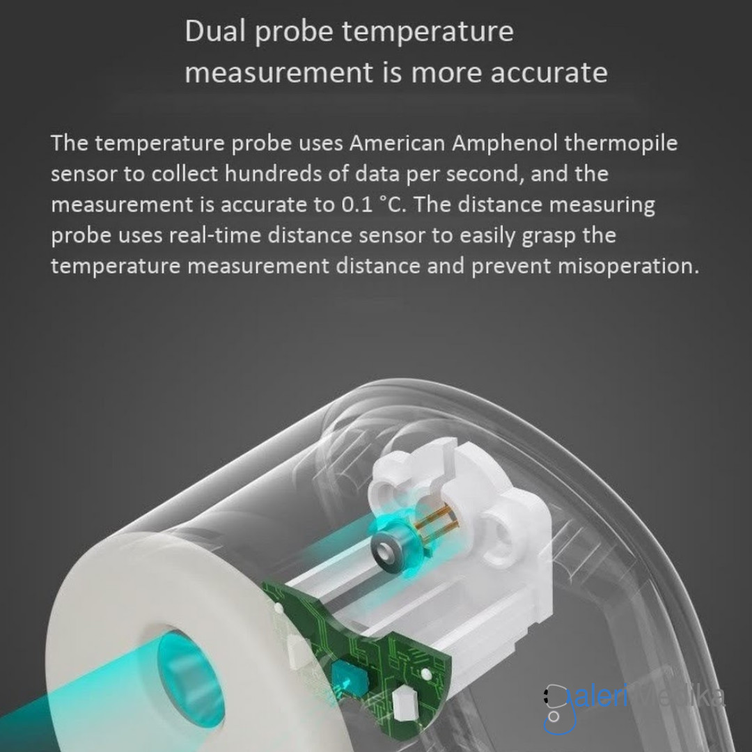 Termometer Non Kontak Yuwell YT-1 Dengan Duo Sensor