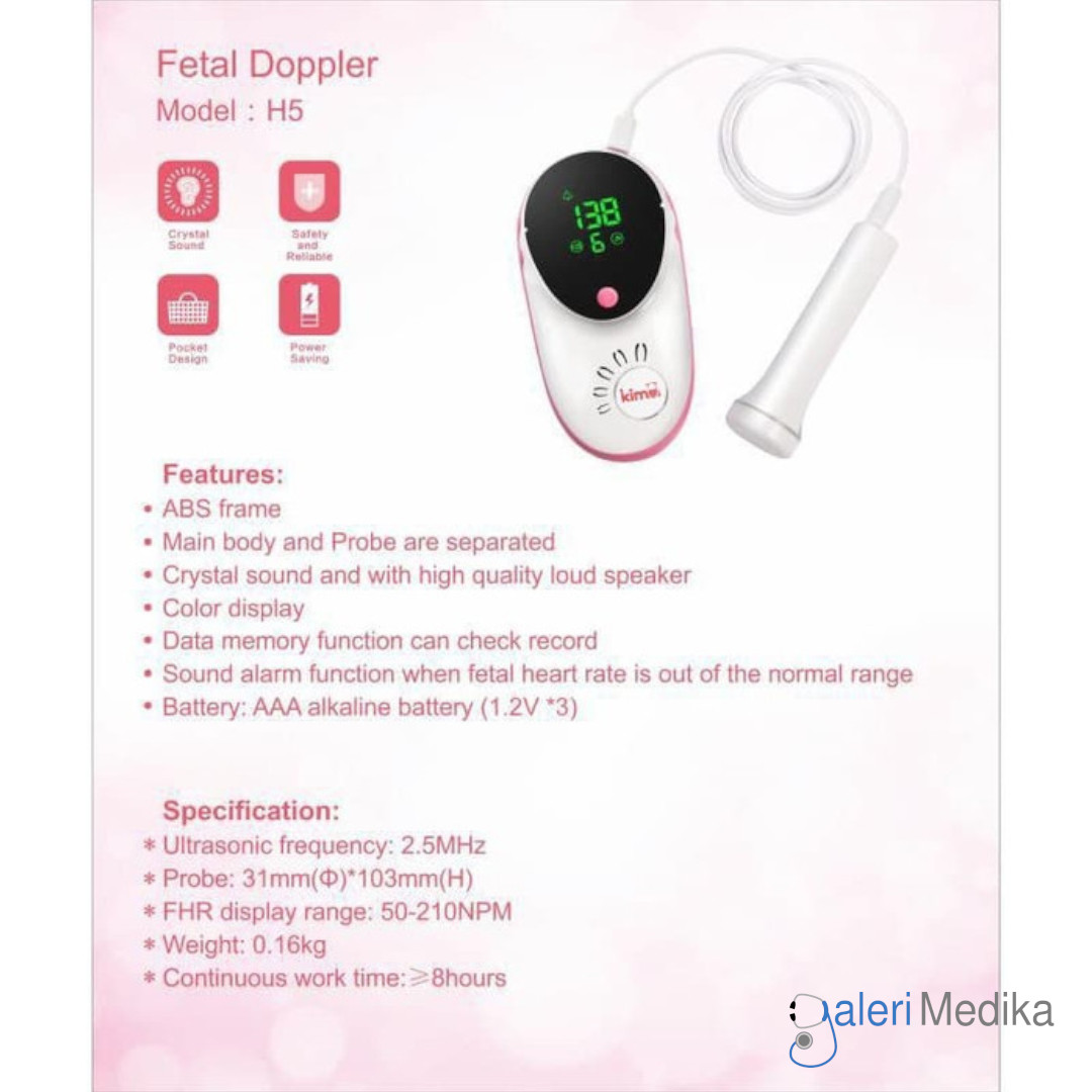 Fetal Doppler KIMO - Alat Cek Detak Jantung Janin